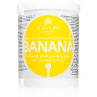 Kallos KJMN Professional Banana posilující maska s multivitamínovým komplexem 1000 ml
