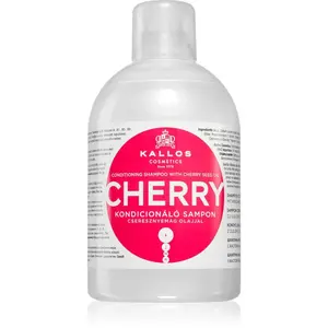 Kallos KJMN Professional Cherry hydratační šampon pro suché a poškozené vlasy 1000 ml