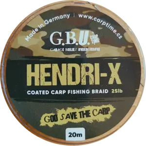 G.b.u. potahovaná šňůrka hendri-x 20 m 25 lb