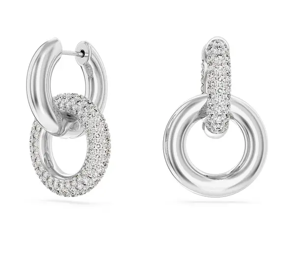 Swarovski Půvabné asymetrické náušnice Dextera 5671807