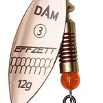 Dam třpytka effzett predator spinner copper-velikost 1 hmotnost 4 g
