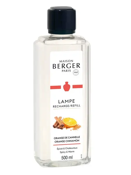 Maison Berger Paris Náplň do katalytické lampy Orange Cinnamon (Lampe Recharge/Refill) 500 ml