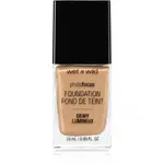 Wet n Wild PhotoFocus lehký hydratační make-up pro rozjasnění pleti odstín Golden Beige 28 ml