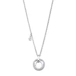 Lotus Style Elegantní ocelový náhrdelník se zirkony Woman Basic LS2176-1/1