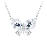 Preciosa Půvabný stříbrný náhrdelník Devotion s českým křišťálem Preciosa 6147 00