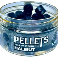 Lk baits pelety v dipu 12 mm 60 g - halibut