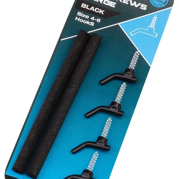 Nash rovnátka zig screws large - černá