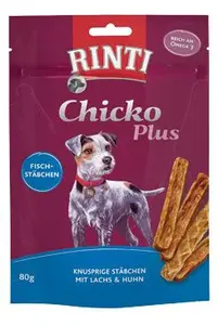 Rinti Dog Extra Chicko Plus pochoutka losos kuře 80g