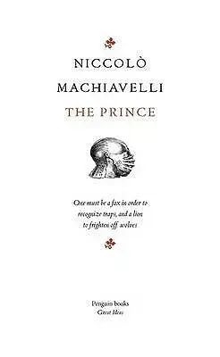 The Prince - Niccoló Machiavelli