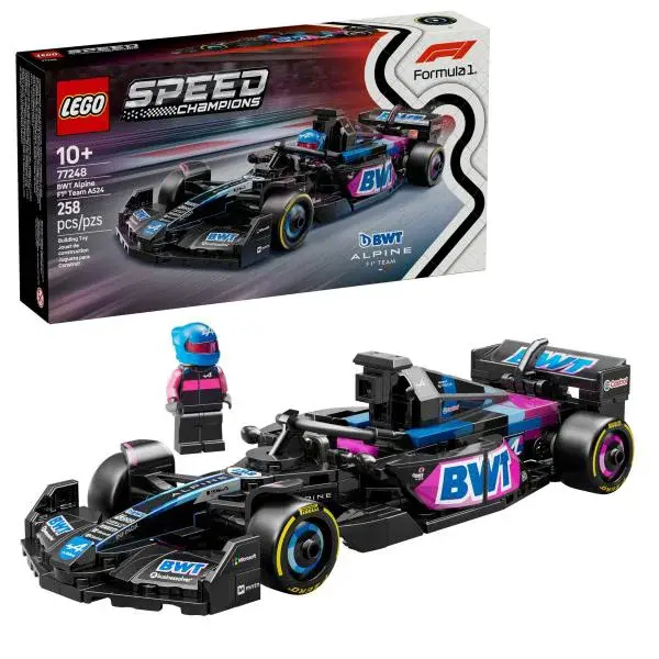 LEGO® Speed Champions 77248 Pretekárske auto BWT Alpine F1® Team A524