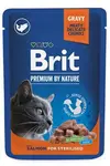 Brit Premium Cat Kapsa Salmon For Sterilised 100g