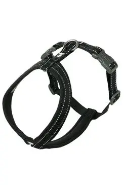 Postroj Y Hurtta Casual Eco černý 35-45cm