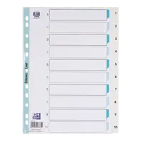 Oxford - Rozřaďovač Oxford A4/1-10 Index