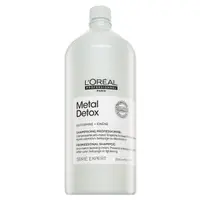 L´Oréal Professionnel Série Expert Metal Detox Professional Shampoo Anti-metal Cleasing Cream čisticí šampon pro lesk a ochranu barvených vlasů 1500 m