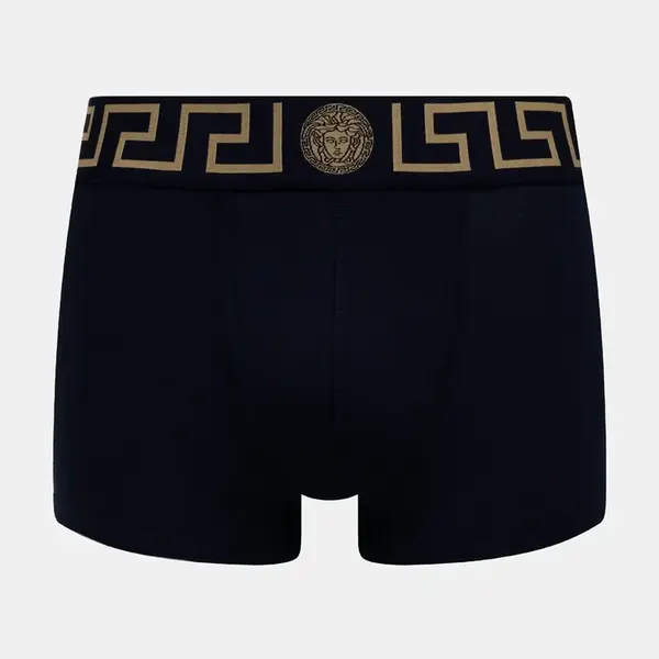 Boxerky Versace pánské, tmavomodrá barva, AU10026 1A10011