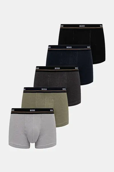 Boxerky BOSS Trunk 5P Essential 5-pack