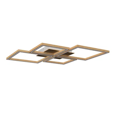 Novel STROPNÍ LED SVÍTIDLO, 75,5/75,5/5 cm