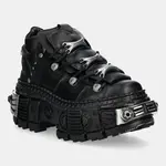 Kožené tenisky New Rock Crust Negro, Tank Casco Negro Power