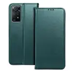 flipové pouzdro Smart Magneto pro Realme 14x 5G, tmavě zelená