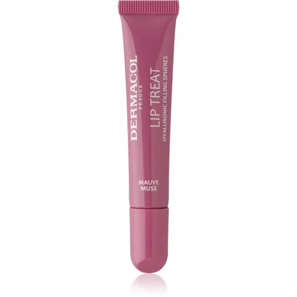 Dermacol Lip Treat hydratační lesk na rty odstín 6 Mauve Muse (Red & Blue Berries) 10 ml