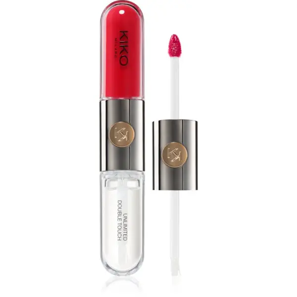 KIKO Milano Unlimited Double Touch dlouhotrvající tekutá rtěnka odstín 109 Strawberry Red 6 ml