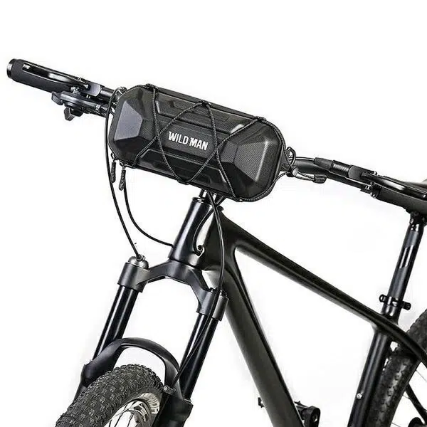 Cestovní pouzdro WILDMAN na řídítka kola se zipem 2L XT17, černá