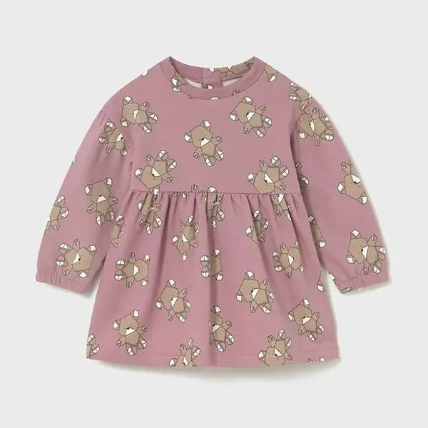 Dívčí šaty Mayoral růžová barva, mini, 2916