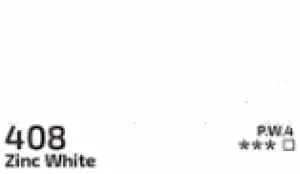 Akrylová barva Rosa 75ml – 408 zinc white
