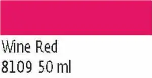 Barva na hedvábí Javana 50ml – 09 Wine Red