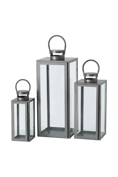 Sada baterek Boltze Arana 3-pack šedá barva
