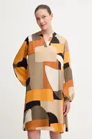 Šaty Joseph Ribkoff oranžová barva, mini, 253218