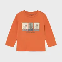 Dětské bavlněné tričko s dlouhým rukávem Mayoral