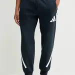Tepláky adidas x Z.N.E pánské, modrá barva, JW4723