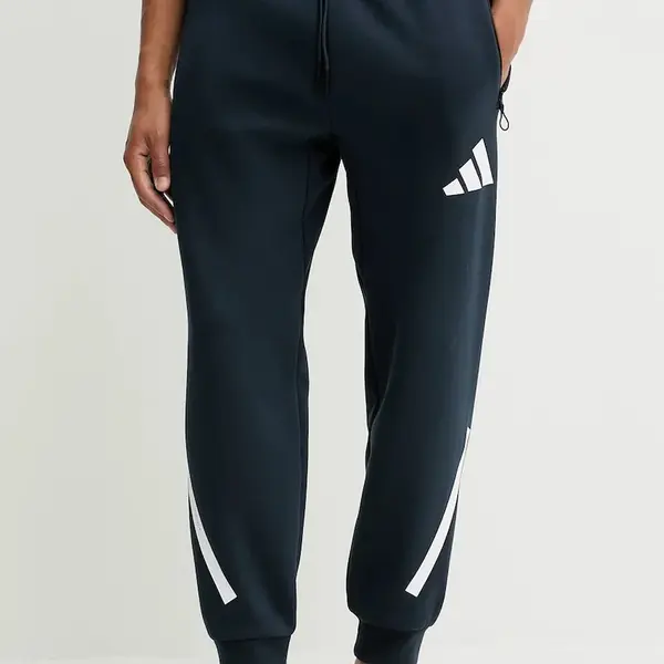 Tepláky adidas x Z.N.E pánské, modrá barva, JW4723