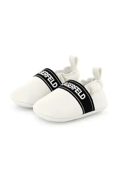 Dětské boty Karl Lagerfeld bílá barva, Z30385