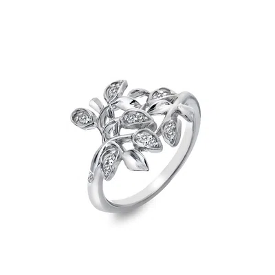 Hot Diamonds Slušivý stříbrný prsten Hot Diamonds Nurture DR233 52 mm