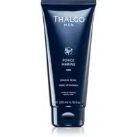 Thalgo Force Marine Wake-Up Shower povzbuzující sprchový gel na tělo a vlasy pro muže 200 ml