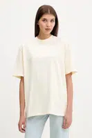 Bavlněné tričko Guess Originals dámské, béžová barva, M5YI54 K8FQ4