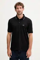 Polo tričko Armani Exchange pánské, černá barva, XM001289 AF10363