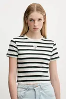 Tričko Guess Originals dámské, zelená barva, W5GI57 J1314