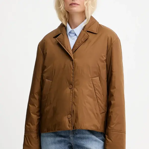 Bunda MM FRONDA hnědá barva, přechodná, 2526486027600