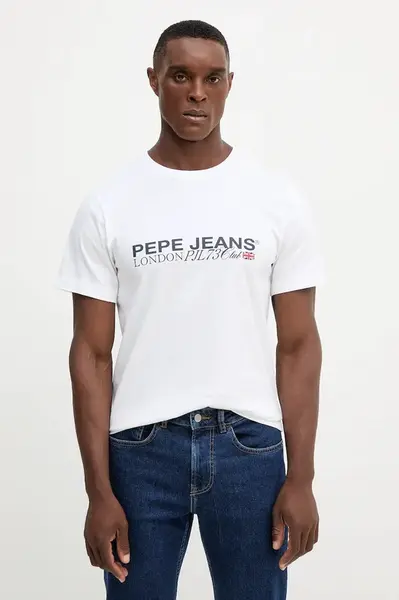 Bavlněné tričko Pepe Jeans