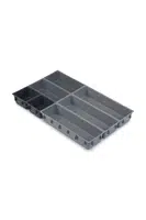 Organizér do zásuvek Joseph Joseph Drawer Blox 44 x 26,5 cm šedá barva
