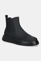 Kožené kotníkové boty Guess ELKO