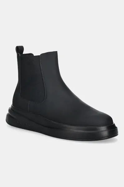 Kožené kotníkové boty Guess ELKO