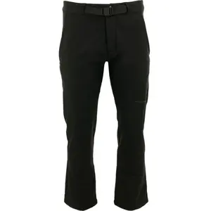 ALPINE PRO VERT Pánské softshellové kalhoty, černá, velikost