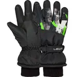 Lewro DANNI Dětské zimní rukavice, černá, velikost 12-15Y