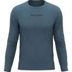 Hannah BINE L/S Pánské tričko s dlouhým rukávem, tmavě modrá, velikost