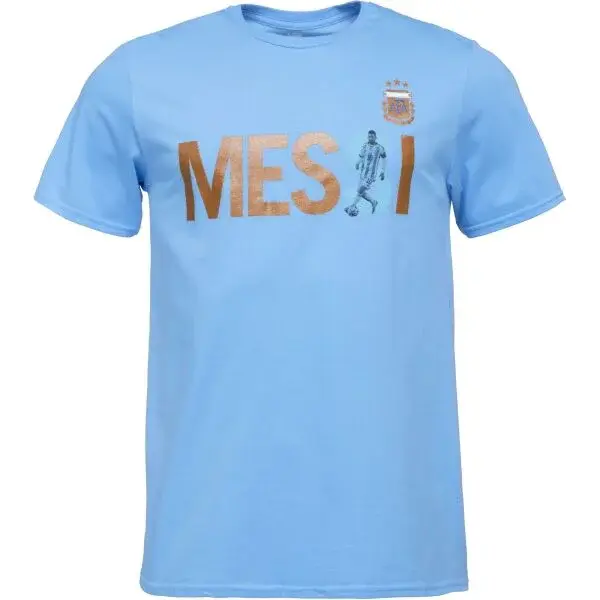 FANATICS MESSI NAME & NUMBER GRAPHIC Pánské triko, světle modrá, velikost XXL