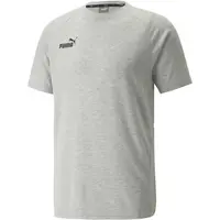 Puma TEAMFINAL CASUALS TEE Pánské triko, šedá, velikost
